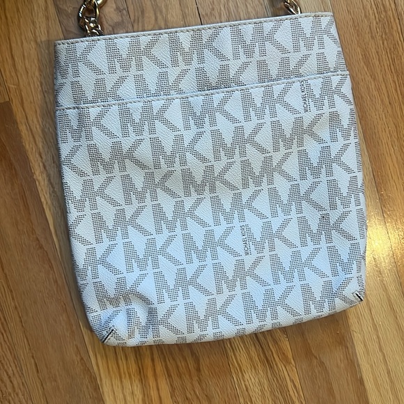 NWOT Ivory Michael Kors Long Crossbody Bag - Picture 6 of 12